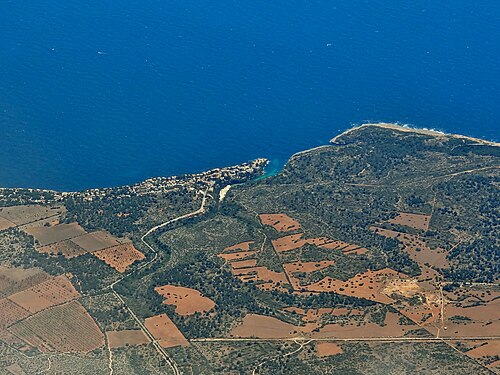 Cala Pi desde el aire